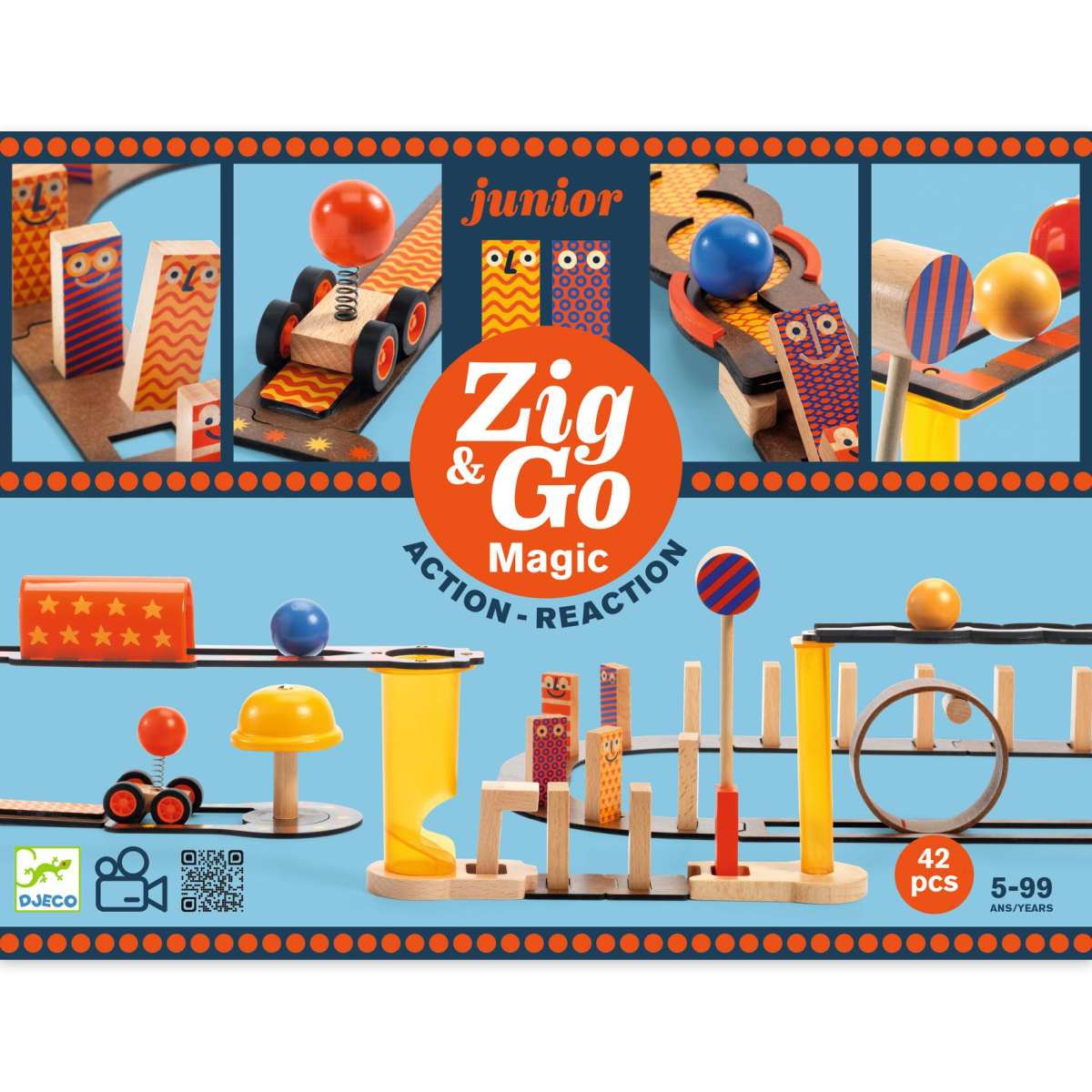 DJECO Goldbergi masin "Zig & Go Junior"