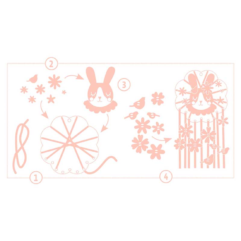 DJECO Unenäopüüdja meisterdamiskomplekt “Jänes”