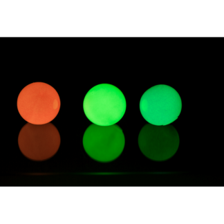 Pimedas helendavad stressipallid