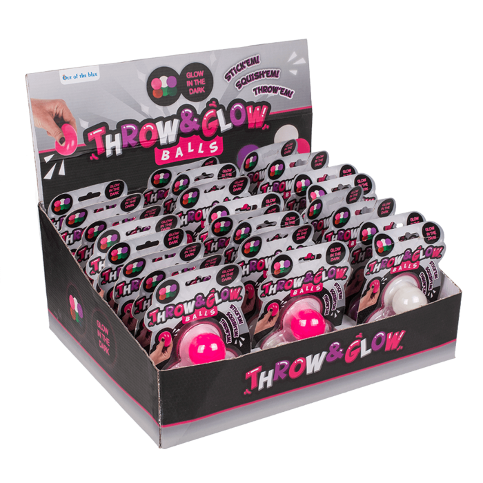 Pimedas helendavad stressipallid