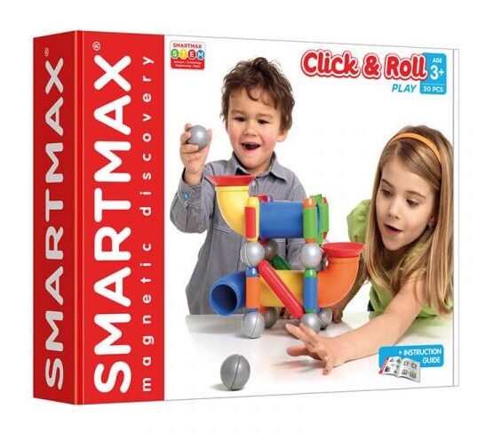 Magnetkonstruktor SmartMax "Ehita ja veereta"