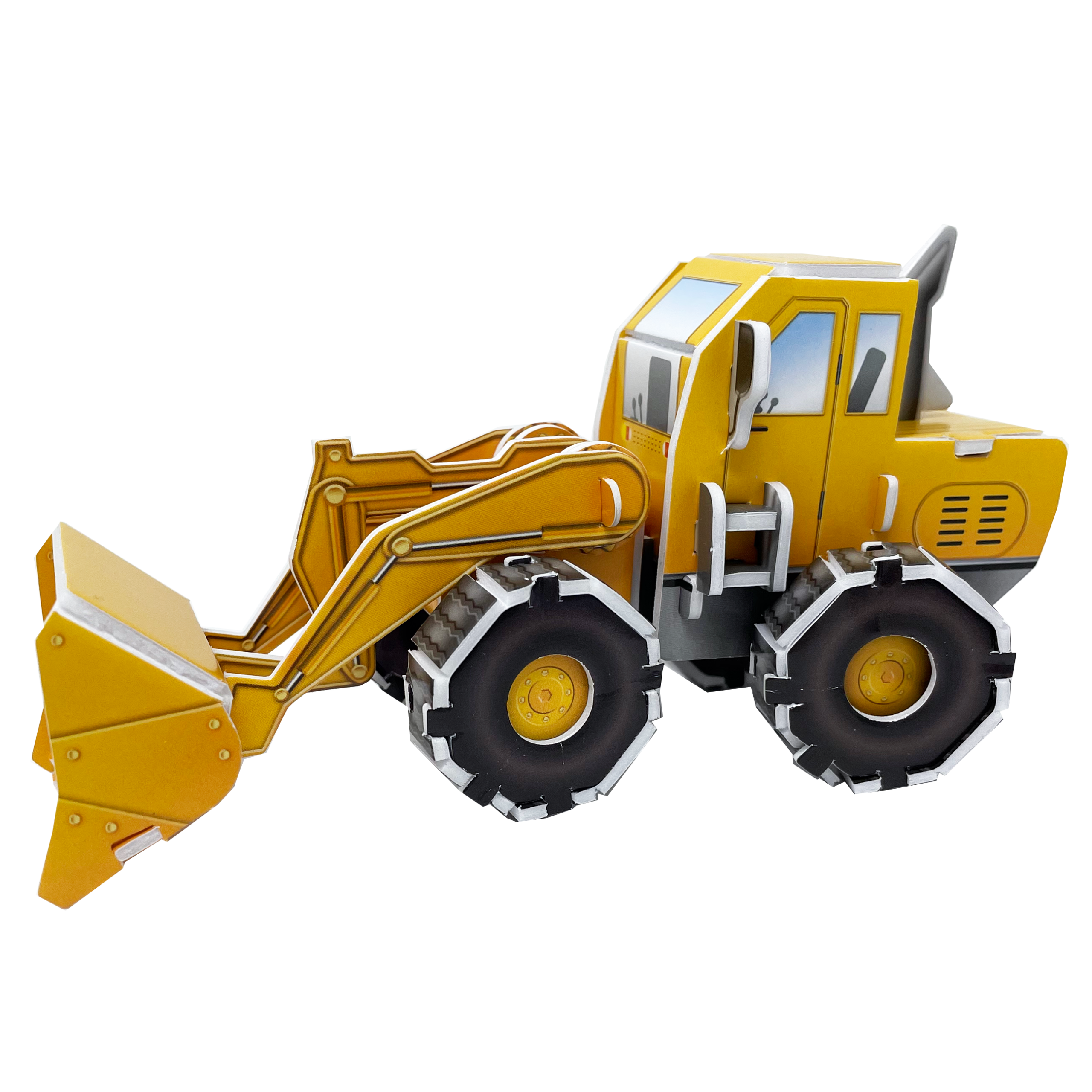 3D pusle "Buldooser ja ekskavaator"