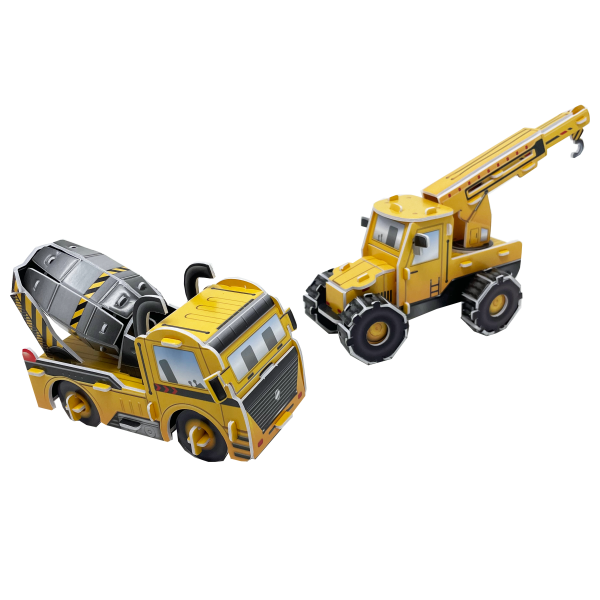 3D pusle "Kraana ja kallur"