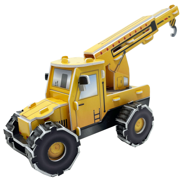 3D pusle "Kraana ja kallur"