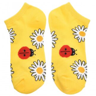 RobinRuth Naiste sokid lepatriinuga kollane