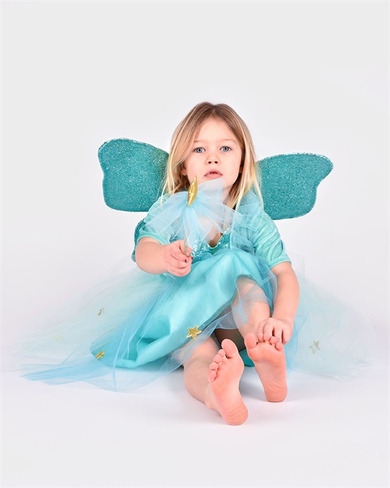 DEN GODA FEN DRESS W. ACC. 110-116cm