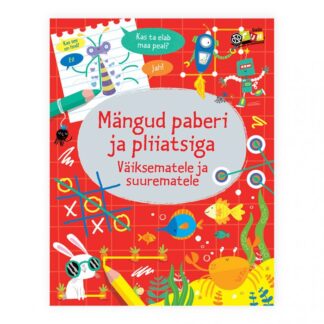 Raamat "Mängud paberi ja pliiatsiga"