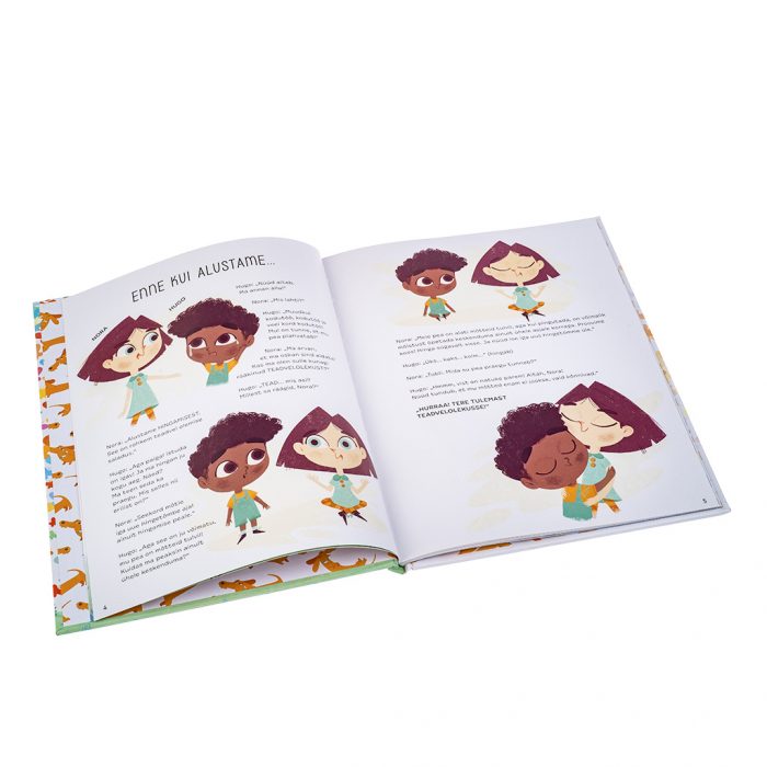 Raamat "Meelerahu raamat lastele. Teadveloleku (mindfulness) harjutused"