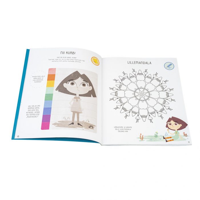 Raamat "Meelerahu tegevusraamat lastele. Teadveloleku (mindfulness) harjutused"