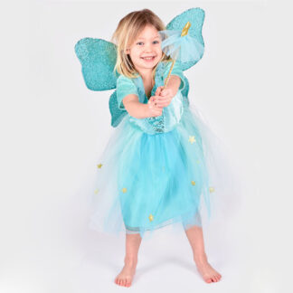 DEN GODA FEN DRESS W. ACC. 110-116cm