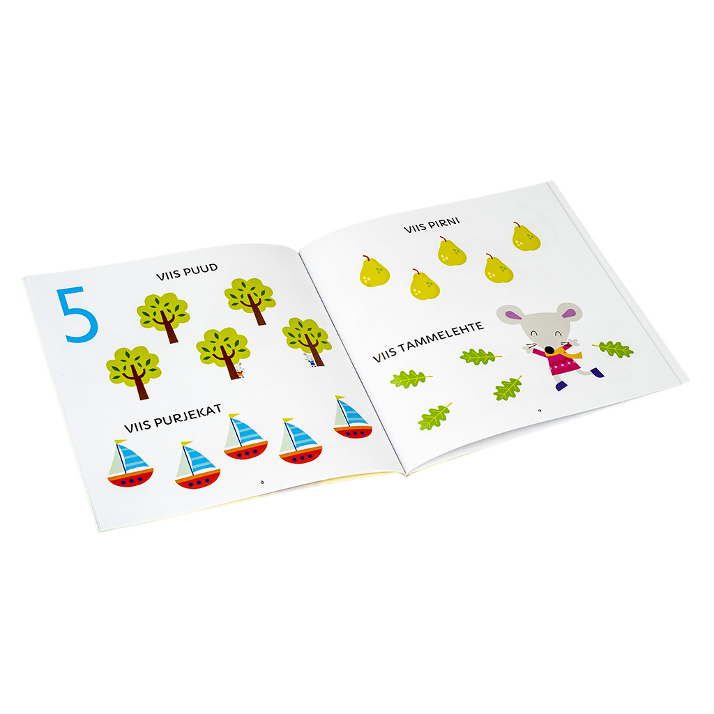 Raamat ja mäng "Minu sõbrad numbrid"