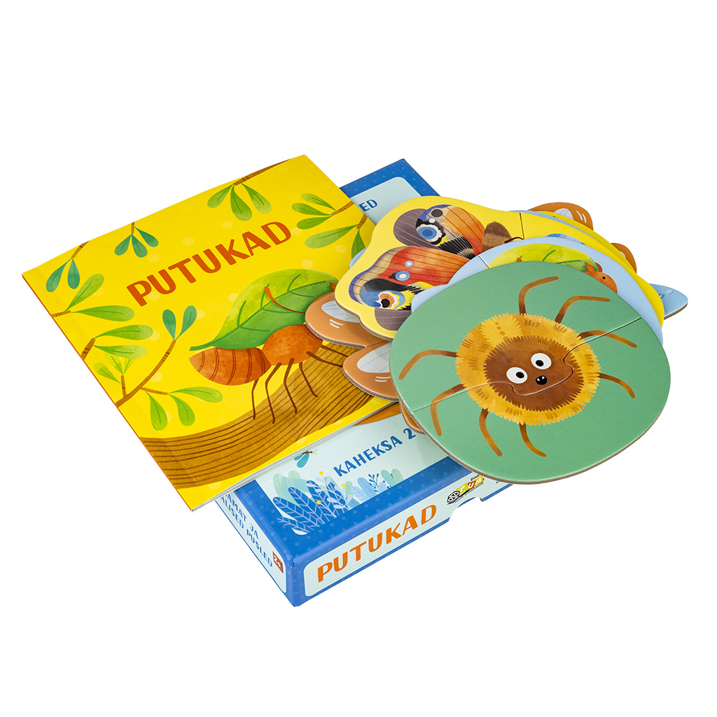 Raamat ja pusle "Putukad"