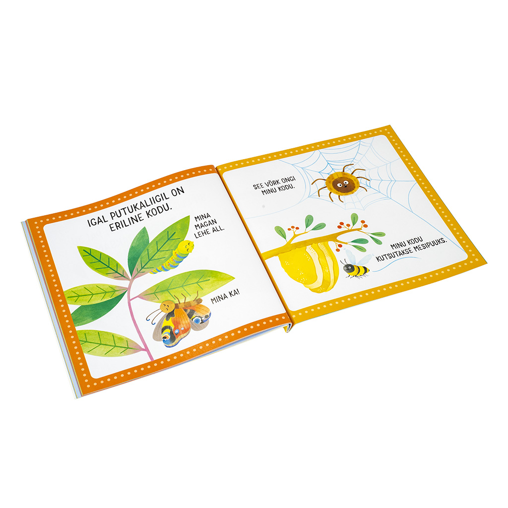 Raamat ja pusle "Putukad"