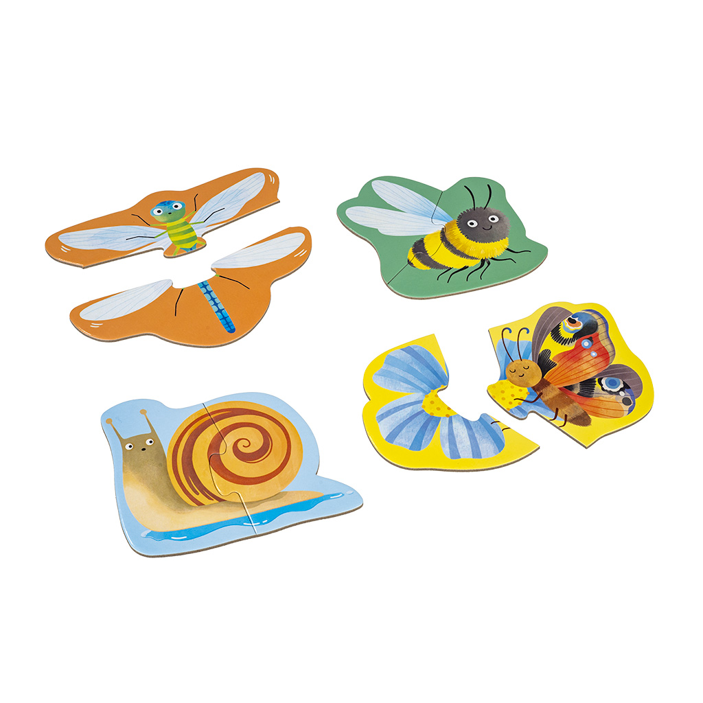 Raamat ja pusle "Putukad"