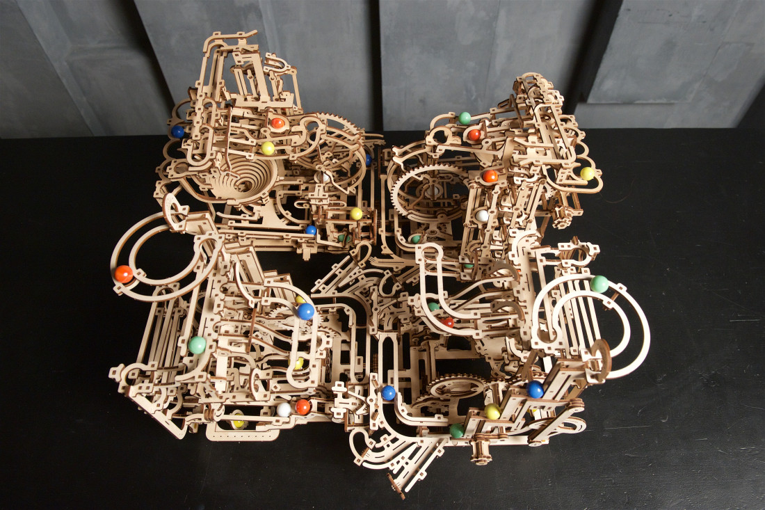 Ugears Mehaaniline mudel "Kuulirada"