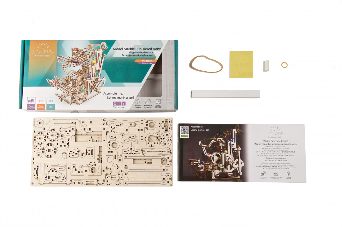 Ugears Mehaaniline mudel "Kuulirada"