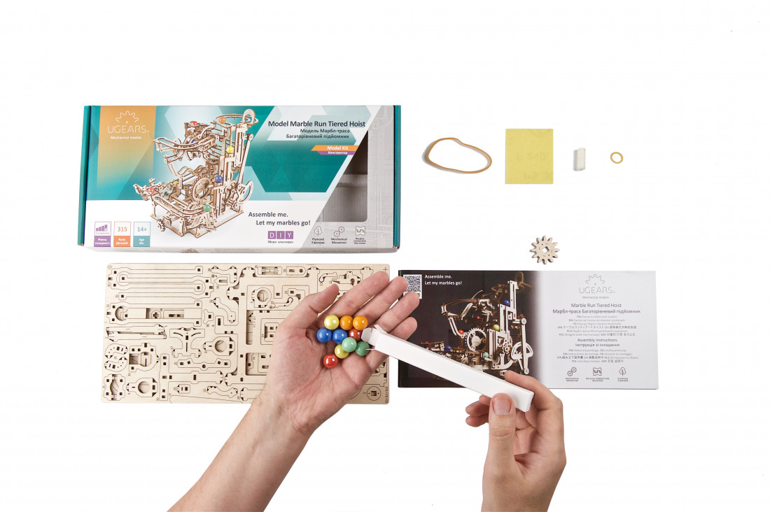 Ugears Mehaaniline mudel "Kuulirada"