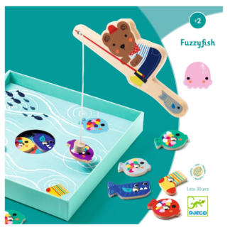 DJECO Kalapüügimäng "Fuzzyfish"