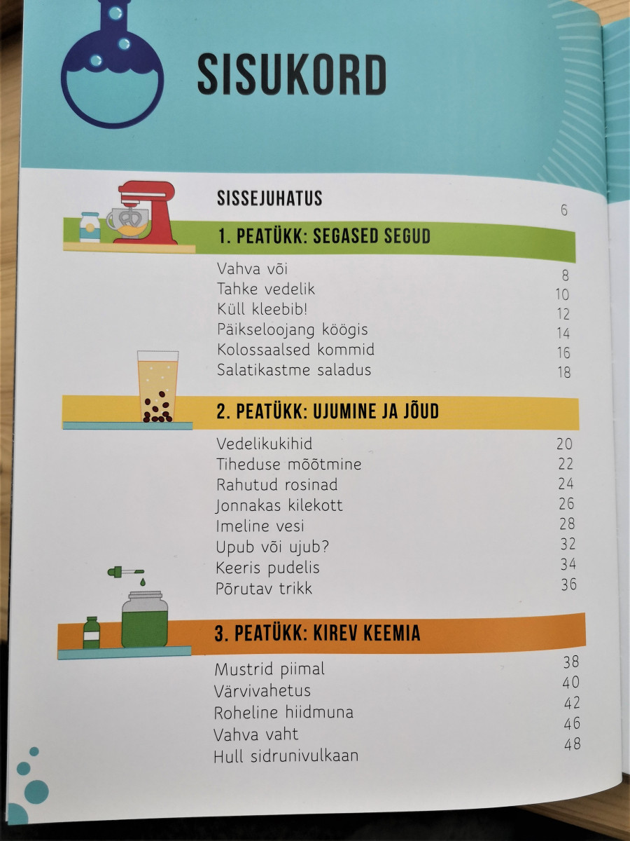 Raamat "Uuri ja avasta. Köögikatsed"