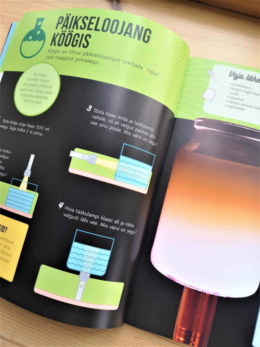 Raamat "Uuri ja avasta. Köögikatsed"