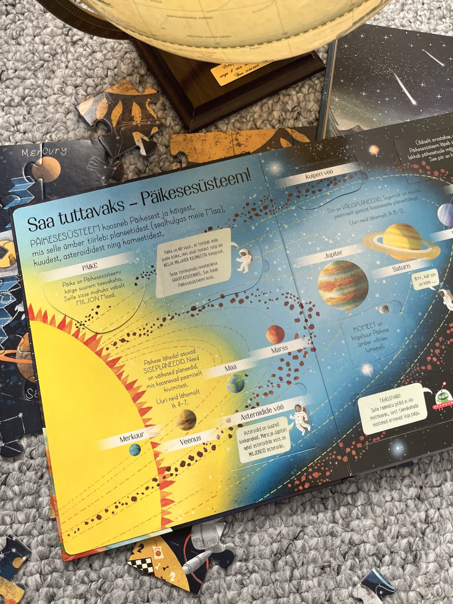 Raamat "Meie päikesesüsteem"