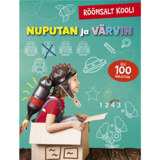 Raamat "Rõõmsalt kooli. Nuputan ja värvin"